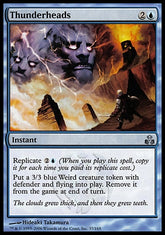 Cabeças de Trovão / Thunderheads - Magic: The Gathering - MoxLand